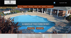 Desktop Screenshot of myplacefountainplace.com